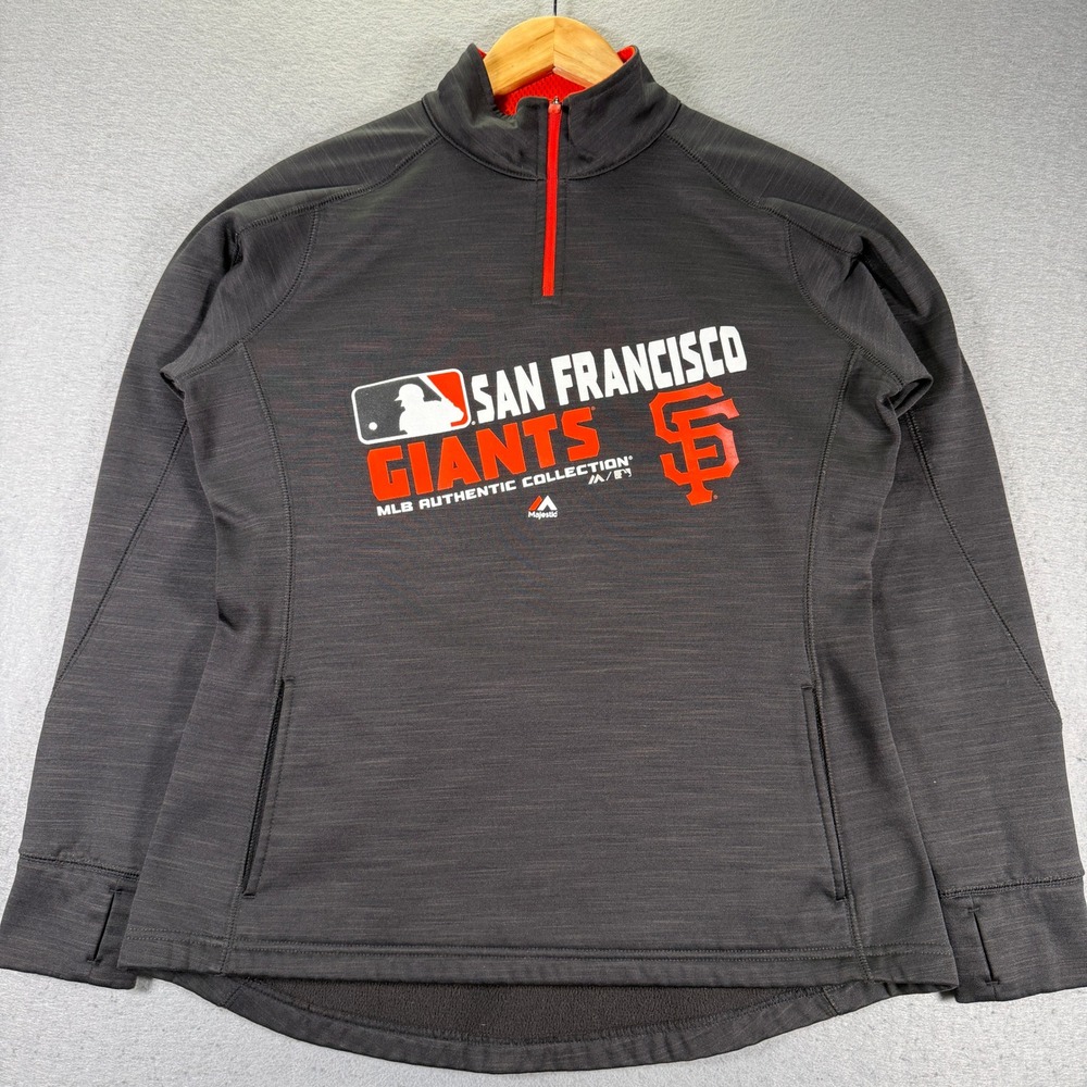 San Francisco Giants Majestic MLB Authentic Collection Pullover Womens Large